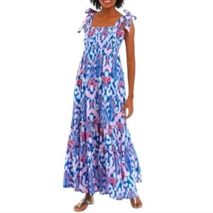 Crown And Ivy Colorful Sleeveless Maxi Dress